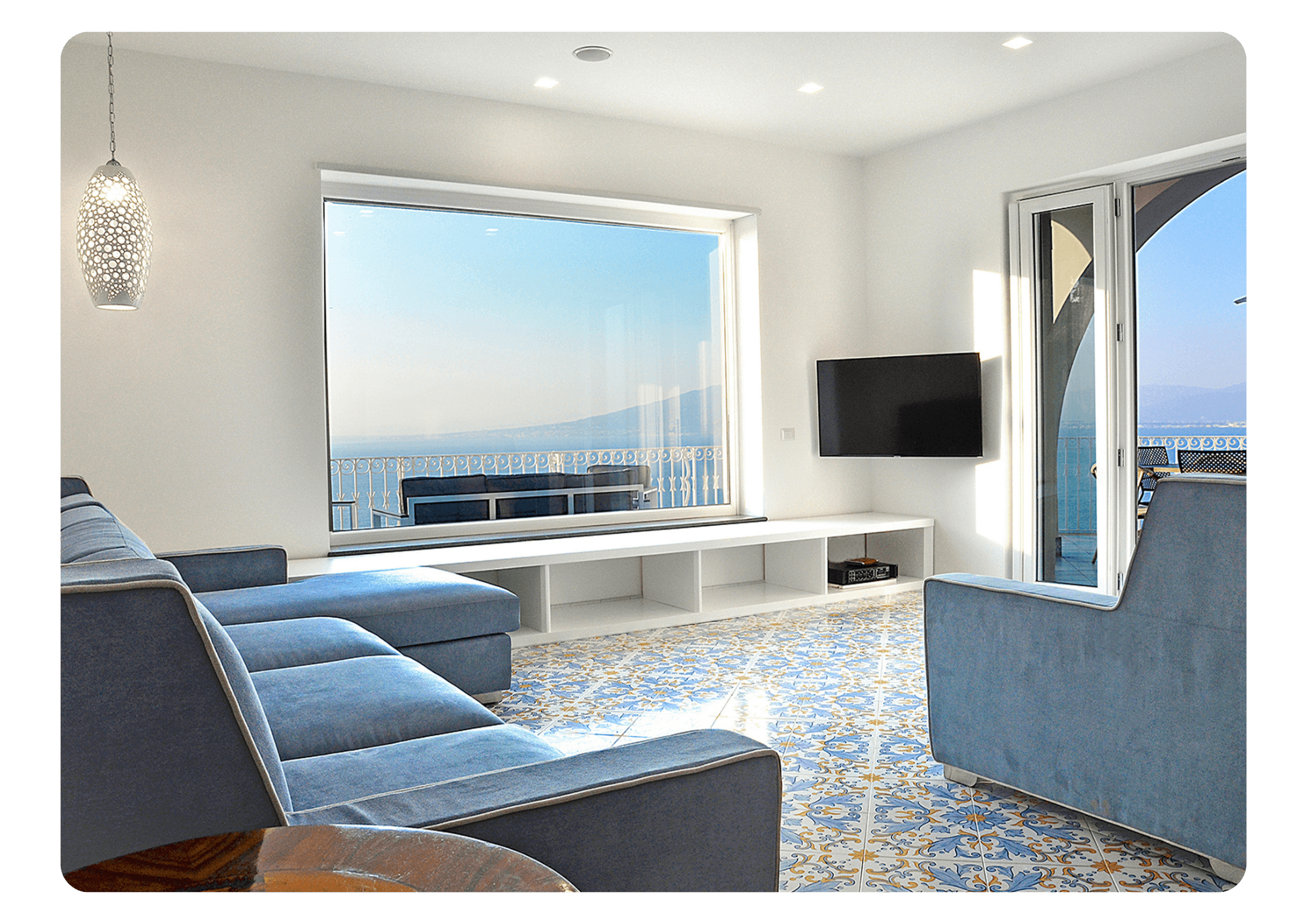 Luxury villa interior